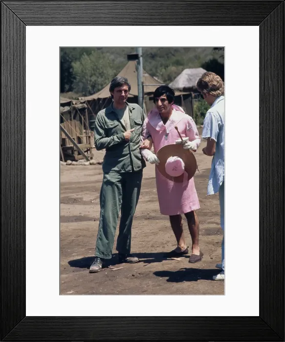 Framed Print : Alan And Jamie - M*A*S*H Production Framed Print : Alan And Jamie - M*A*S*H Production