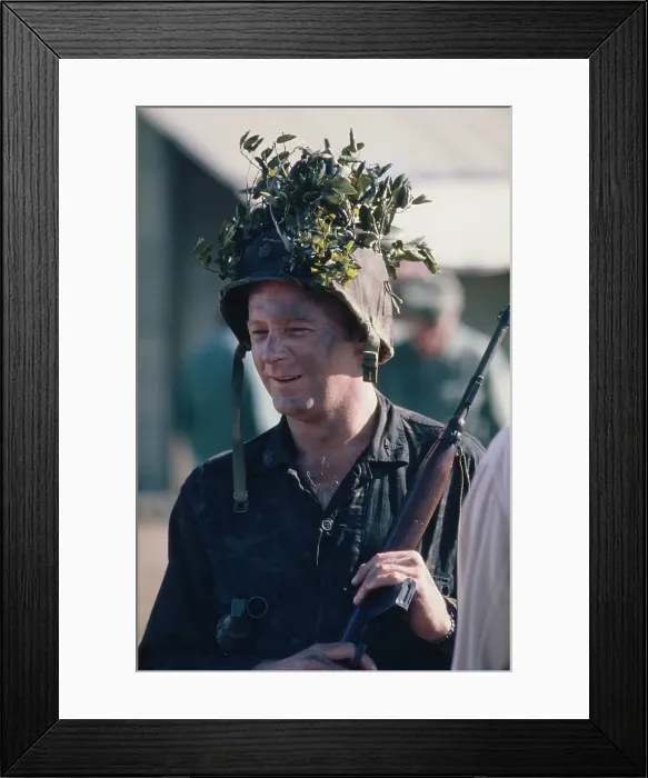 Framed Print : Larry Linville - M*A*S*H Production Framed Print : Larry Linville - M*A*S*H Production