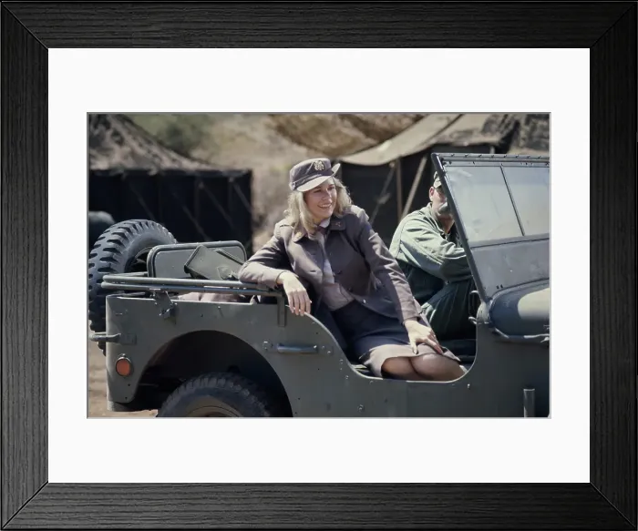 Framed Print : Loretta Swit - M*A*S*H Production