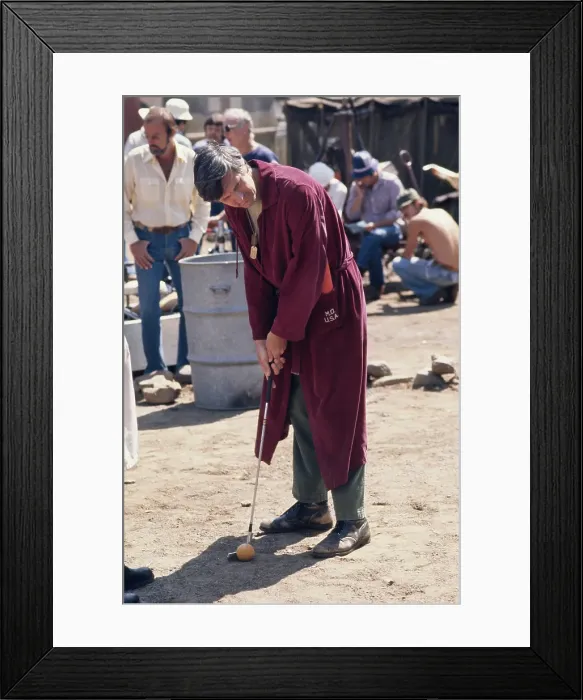 Framed Print : Alan Alda - M*A*S*H Production