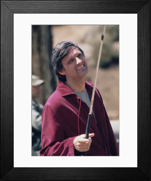 Framed Print : Alan Alda - M*A*S*H Production