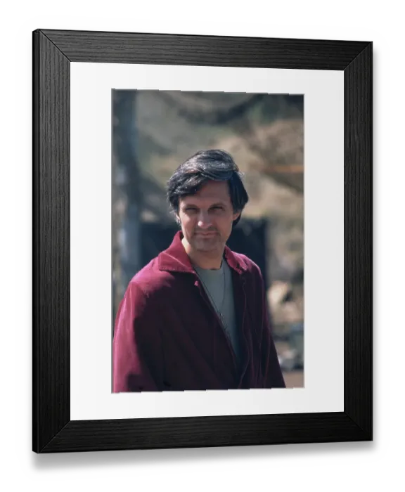 Framed Print : Alan Alda - M*A*S*H Production