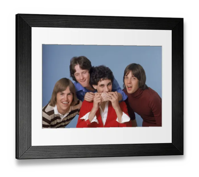Framed Print : Pop quartet the Rubinoos Framed Print : Pop quartet the Rubinoos