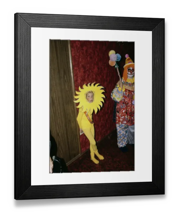 Framed Print : The Seventies Scene Framed Print : The Seventies Scene