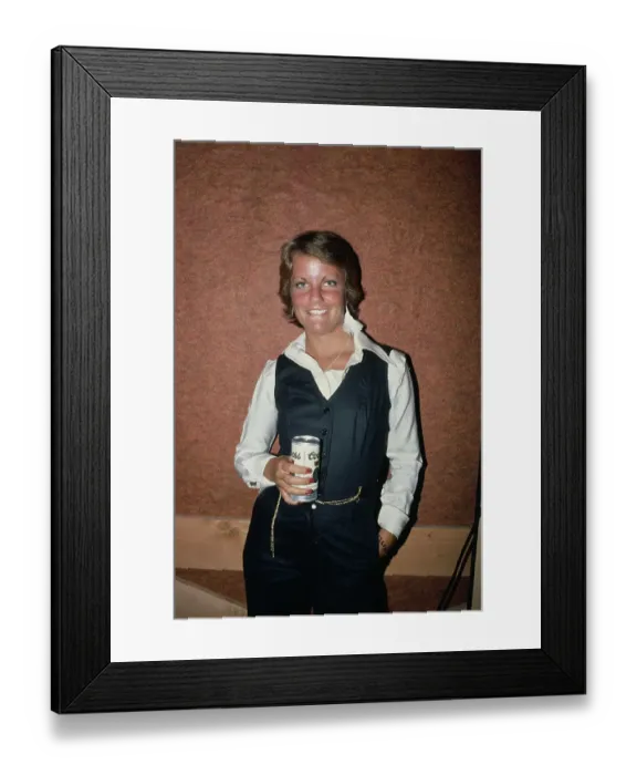 Framed Print : The Seventies Scene Framed Print : The Seventies Scene
