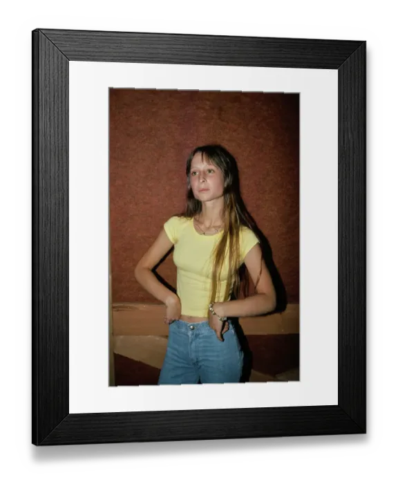 Framed Print : The Seventies Scene Framed Print : The Seventies Scene