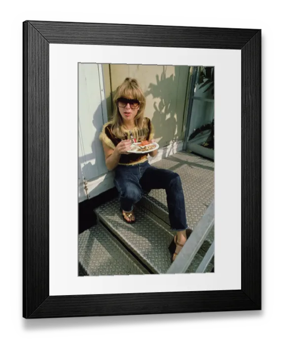 Framed Print : The Seventies Scene Framed Print : The Seventies Scene