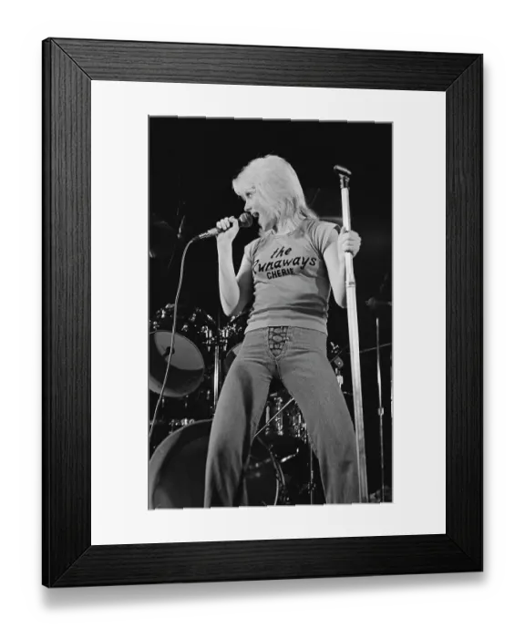 Framed Print : The Runaways At The Starwood Framed Print : The Runaways At The Starwood