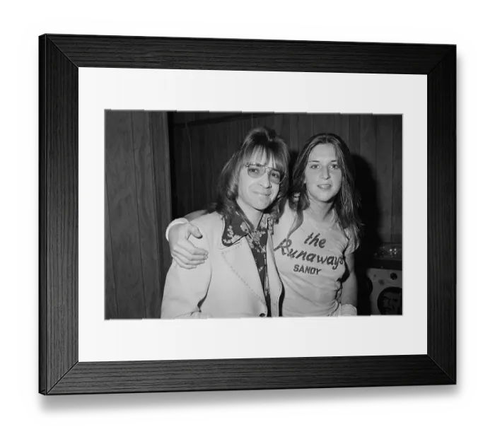 Framed Print : The Runaways At The Starwood Framed Print : The Runaways At The Starwood