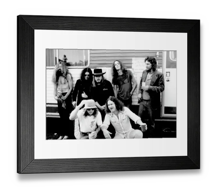 Framed Print : Lynyrd Skynyrd Backstage Framed Print : Lynyrd Skynyrd Backstage