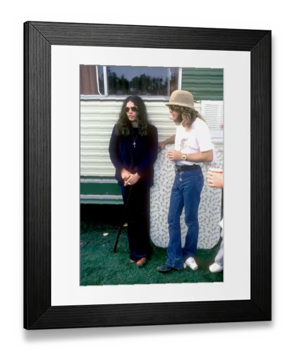 Framed Print : Lynyrd Skynyrd Backstage Framed Print : Lynyrd Skynyrd Backstage