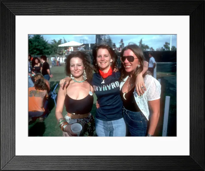 Framed Print : Lynyrd Skynyrd Fans Framed Print : Lynyrd Skynyrd Fans