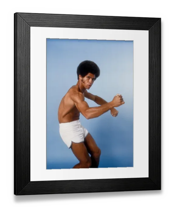 Framed Print : Jim Kelly Portrait Session