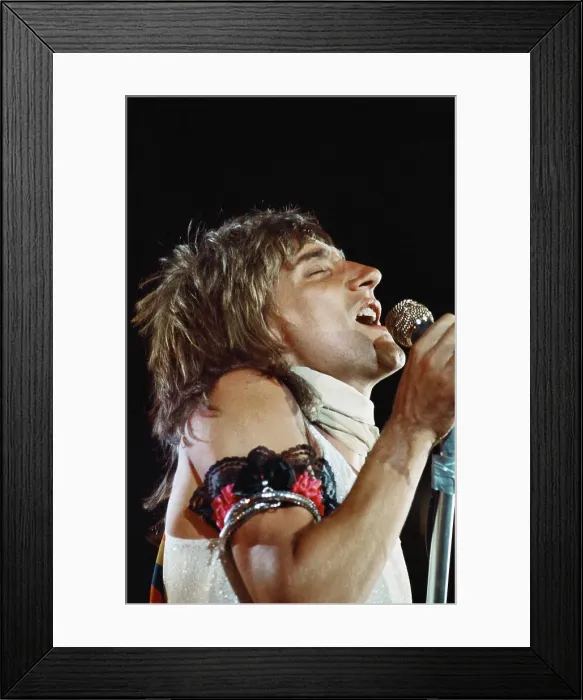 Framed Print : The Faces Perform In Los Angeles Framed Print : The Faces Perform In Los Angeles