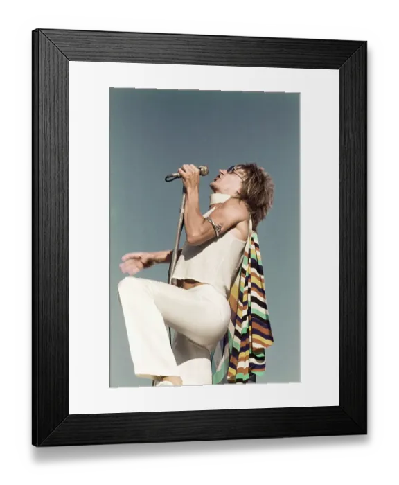 Framed Print : The Faces Singer Framed Print : The Faces Singer