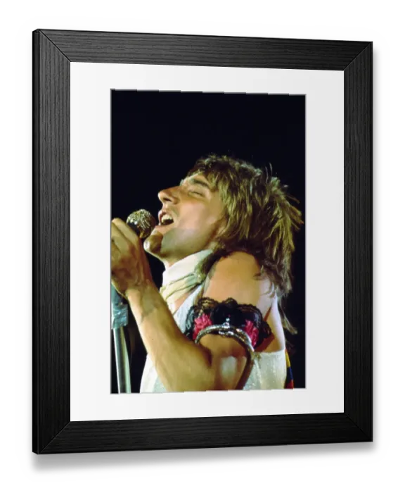 Framed Print : The Faces Perform In Los Angeles Framed Print : The Faces Perform In Los Angeles