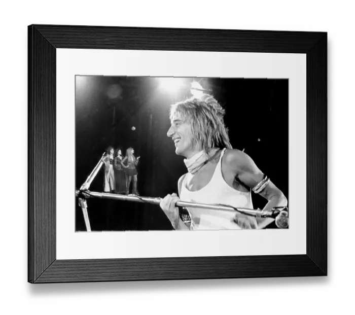 Framed Print : The Faces Perform In Los Angeles Framed Print : The Faces Perform In Los Angeles