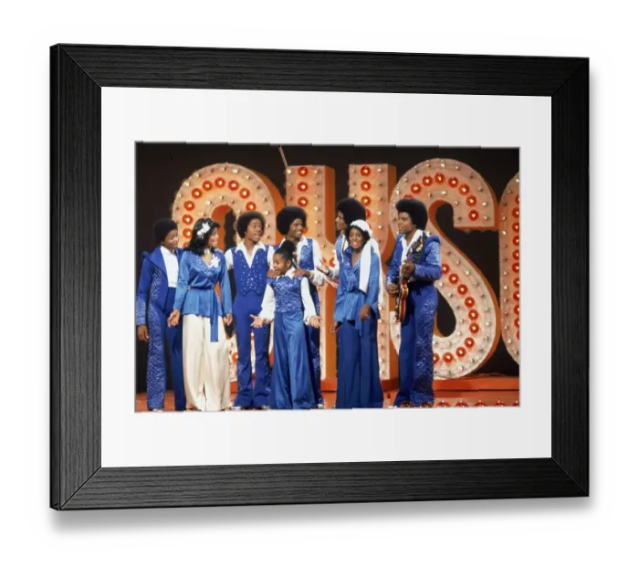 Framed Print : Jacksons On TV Framed Print : Jacksons On TV