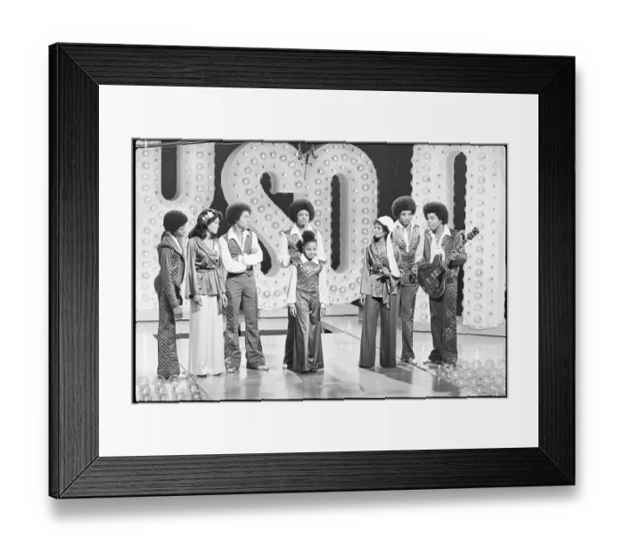 Framed Print : Jacksons On TV Framed Print : Jacksons On TV