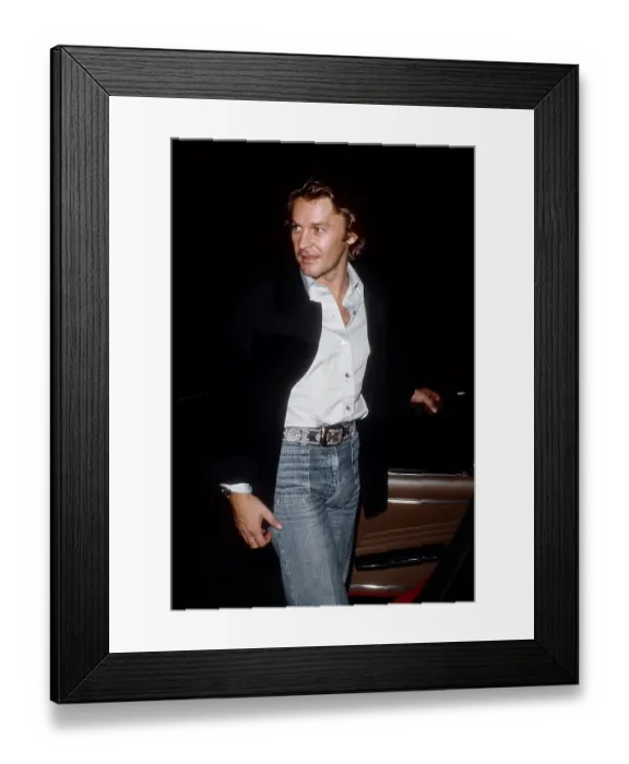 Framed Print : Helmut Berger In Los Angeles Framed Print : Helmut Berger In Los Angeles