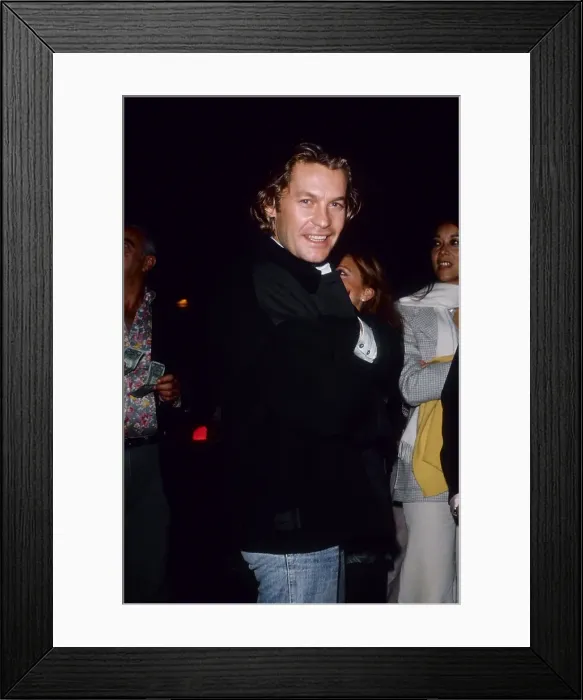 Framed Print : Helmut Berger In Los Angeles Framed Print : Helmut Berger In Los Angeles