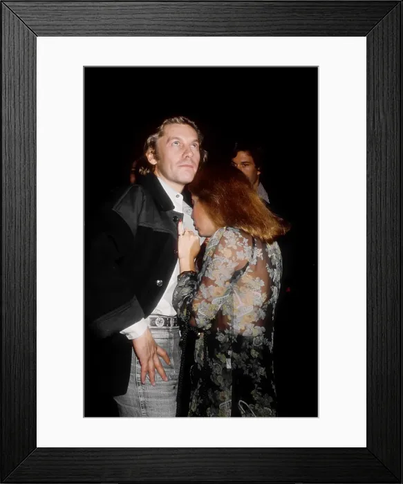 Framed Print : Helmut Berger In Los Angeles Framed Print : Helmut Berger In Los Angeles