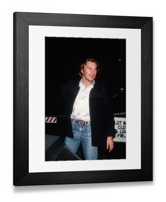 Framed Print : Helmut Berger In Los Angeles Framed Print : Helmut Berger In Los Angeles