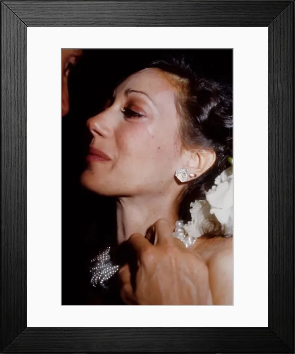 Framed Print : Marisa Berenson Wedding Framed Print : Marisa Berenson Wedding