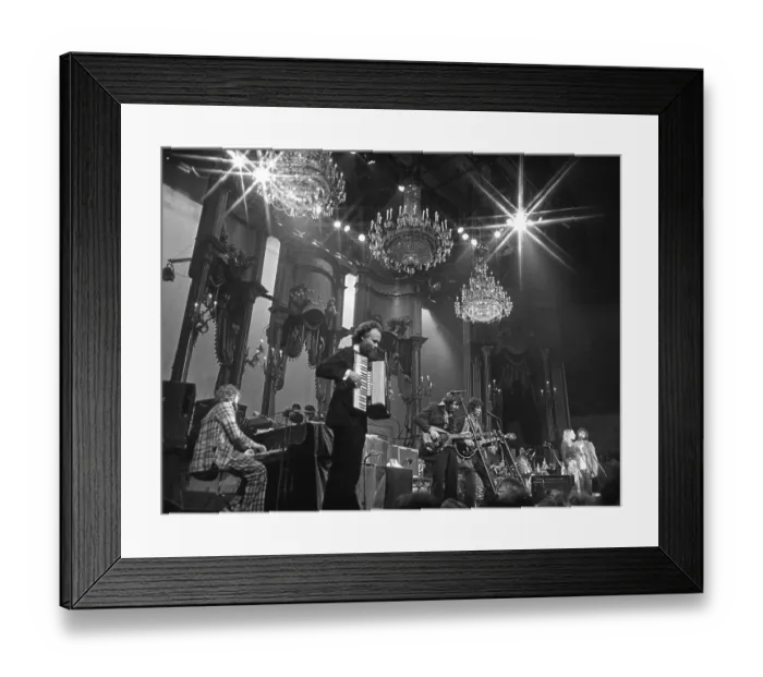 Framed Print : The Last Waltz Concert Framed Print : The Last Waltz Concert