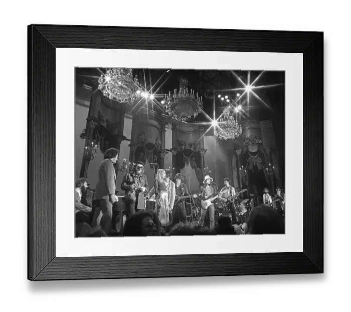 Framed Print : The Last Waltz Concert Framed Print : The Last Waltz Concert