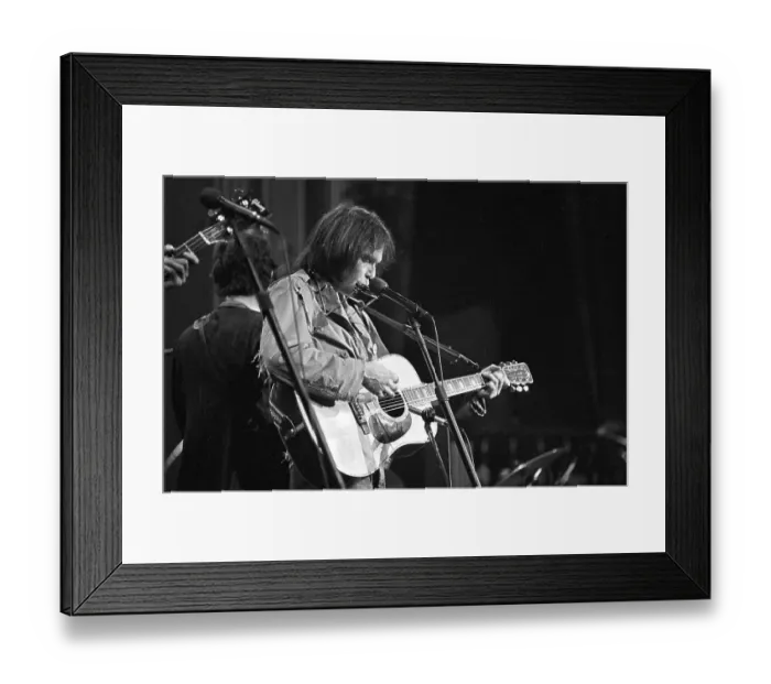 Framed Print : The Last Waltz Concert