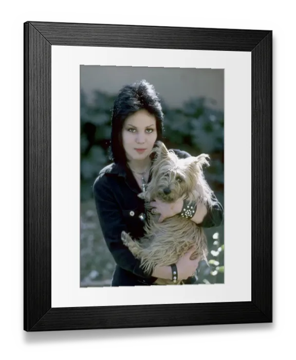 Framed Print : Guitarist Joan Jett of the rock band The Runaways Framed Print : Guitarist Joan Jett of the rock band The Runaways