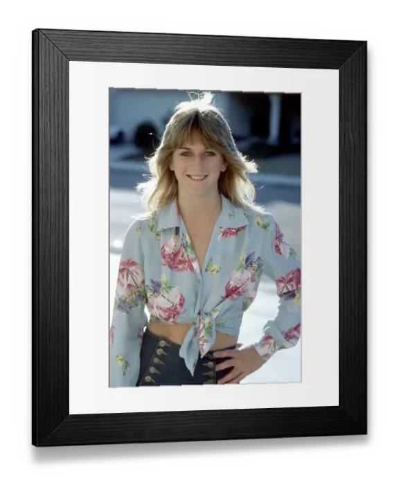 Framed Print : Drummer Sandy West of the rock band The Runaways Framed Print : Drummer Sandy West of the rock band The Runaways