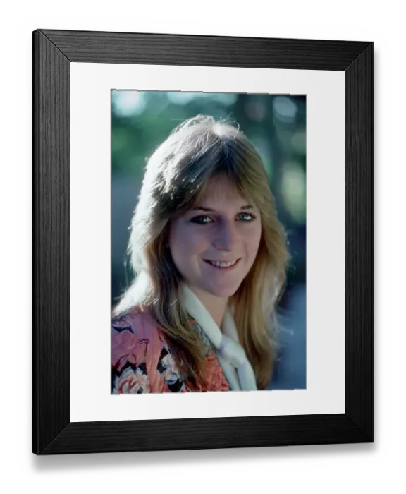 Framed Print : Drummer Sandy West of the rock band The Runaways Framed Print : Drummer Sandy West of the rock band The Runaways
