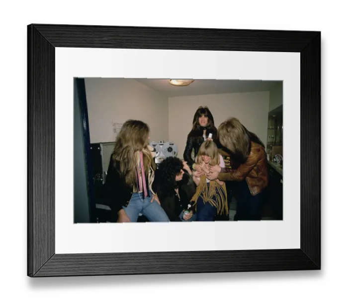 Framed Print : The Seventies Scene Framed Print : The Seventies Scene