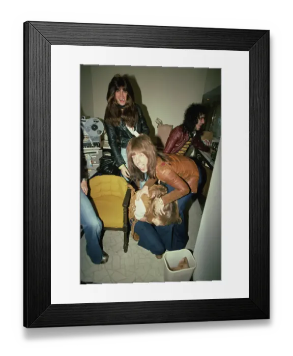 Framed Print : The Seventies Scene Framed Print : The Seventies Scene