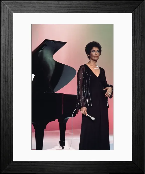 Framed Print : Lena Horne In Richard Rodgers Tribute
