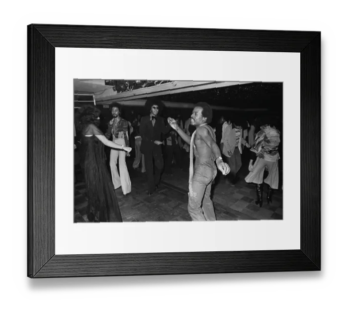 Framed Print : Soul Train Dancers