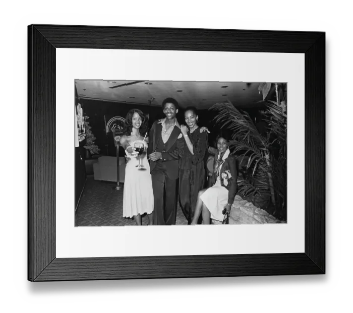 Framed Print : Soul Train Dancers (Right On! Magazine)