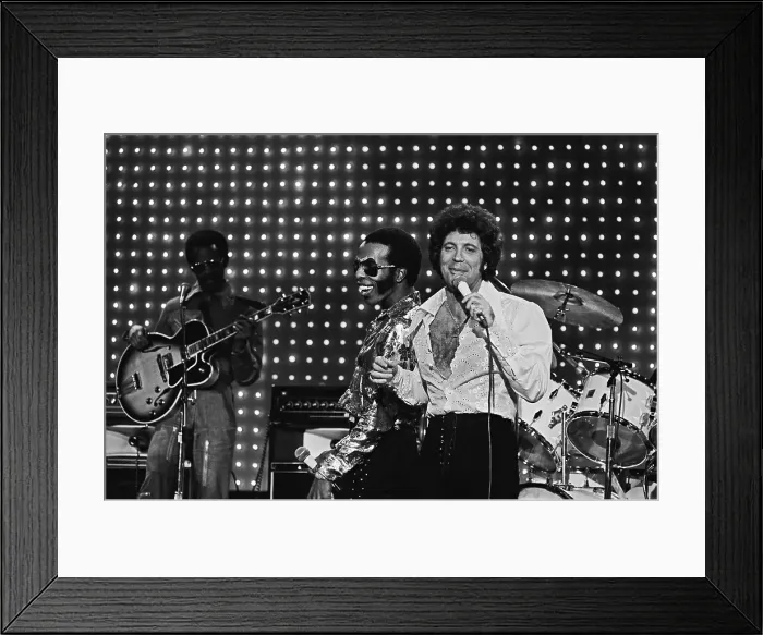 Framed Print : Tom Jones And Sly Stone