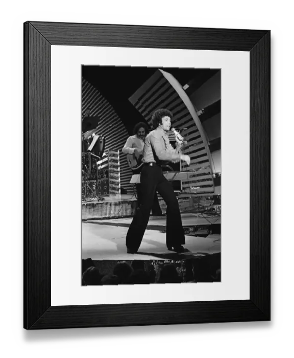 Framed Print : Tom Jones. LOS ANGELES - DECEMBER 17: Welsh singer Tom Jones performs on Framed Print : Tom Jones. LOS ANGELES - DECEMBER 17: Welsh singer Tom Jones performs on