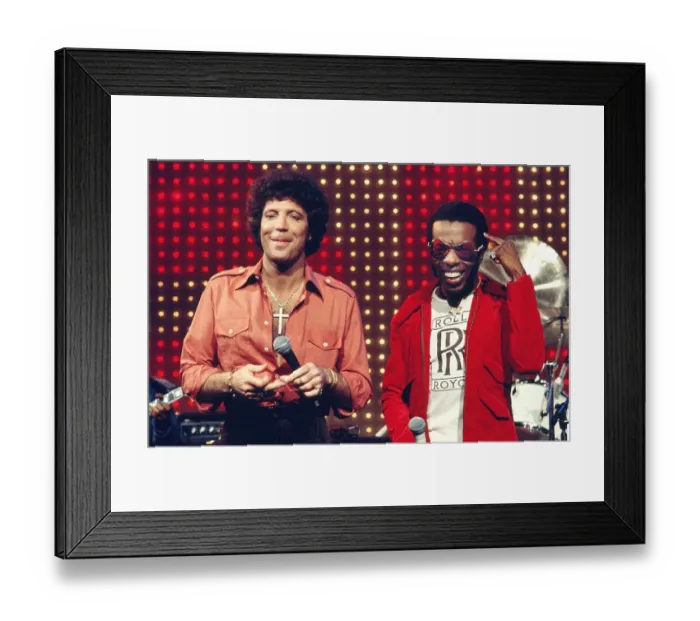 Framed Print : Tom Jones And Sly Stone