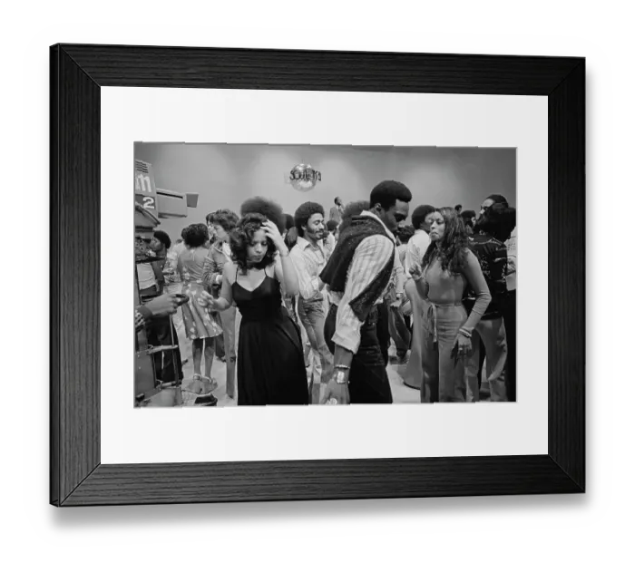 Framed Print : Soul Train On Set