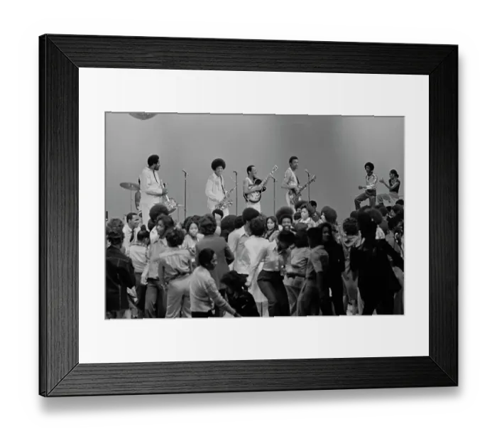 Framed Print : Soul Train On Set Framed Print : Soul Train On Set