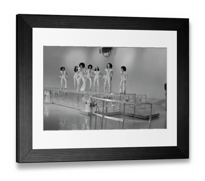 Framed Print : The Sylvers On Soul Train