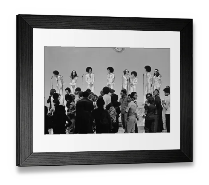 Framed Print : The Sylvers On Soul Train