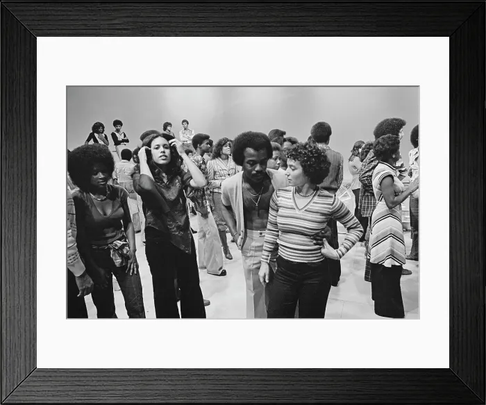 Framed Print : Soul Train On Set Aired 8th Jan 1977 Framed Print : Soul Train On Set Aired 8th Jan 1977
