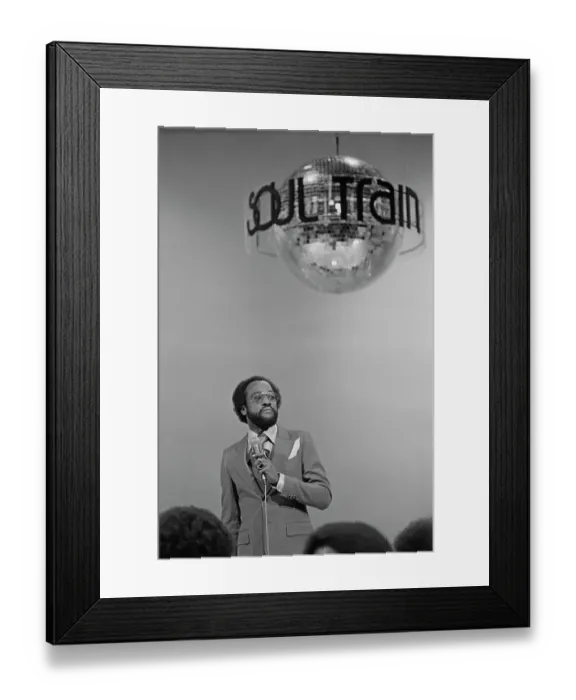 Framed Print : Billy Paul / Brick Soul Train On Set Aired 8th Jan 1977 Framed Print : Billy Paul / Brick Soul Train On Set Aired 8th Jan 1977