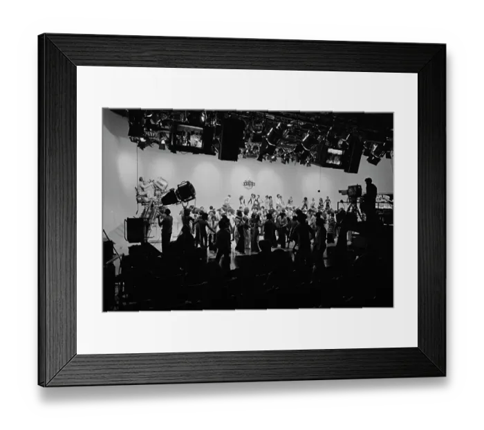 Framed Print : Soul Train On Set Aired 8th Jan 1977 Framed Print : Soul Train On Set Aired 8th Jan 1977