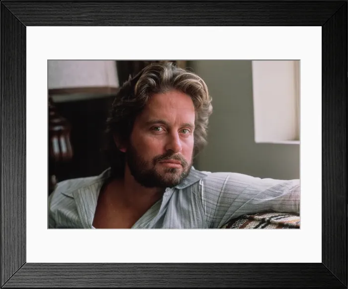 Framed Print : Michael Douglas Framed Print : Michael Douglas
